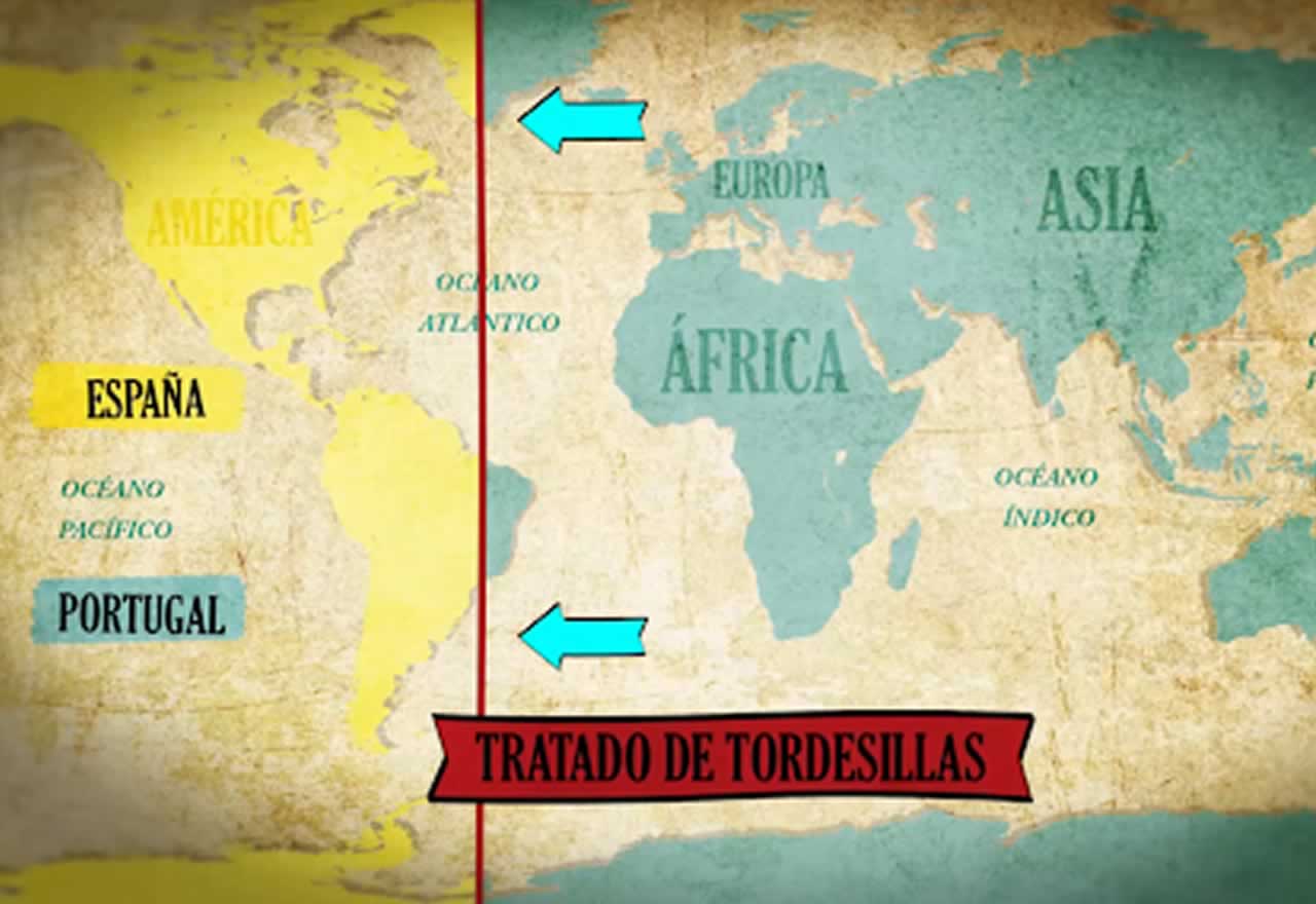 ¿Qué fue el ‘Tratado de Tordesillas’?