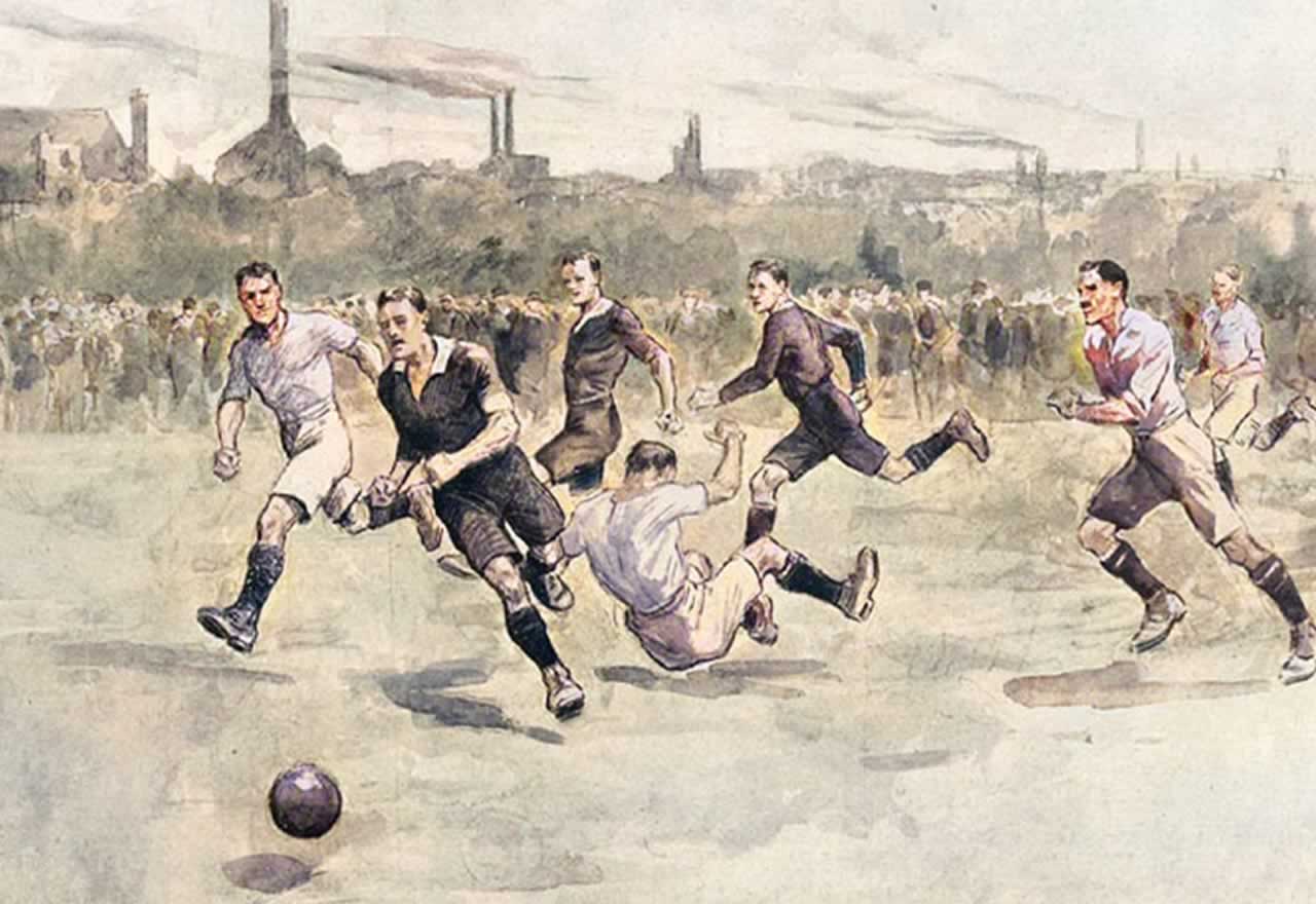 Cuál fue el primer partido de fútbol de historia y cuándo se jugó? - donDiario
