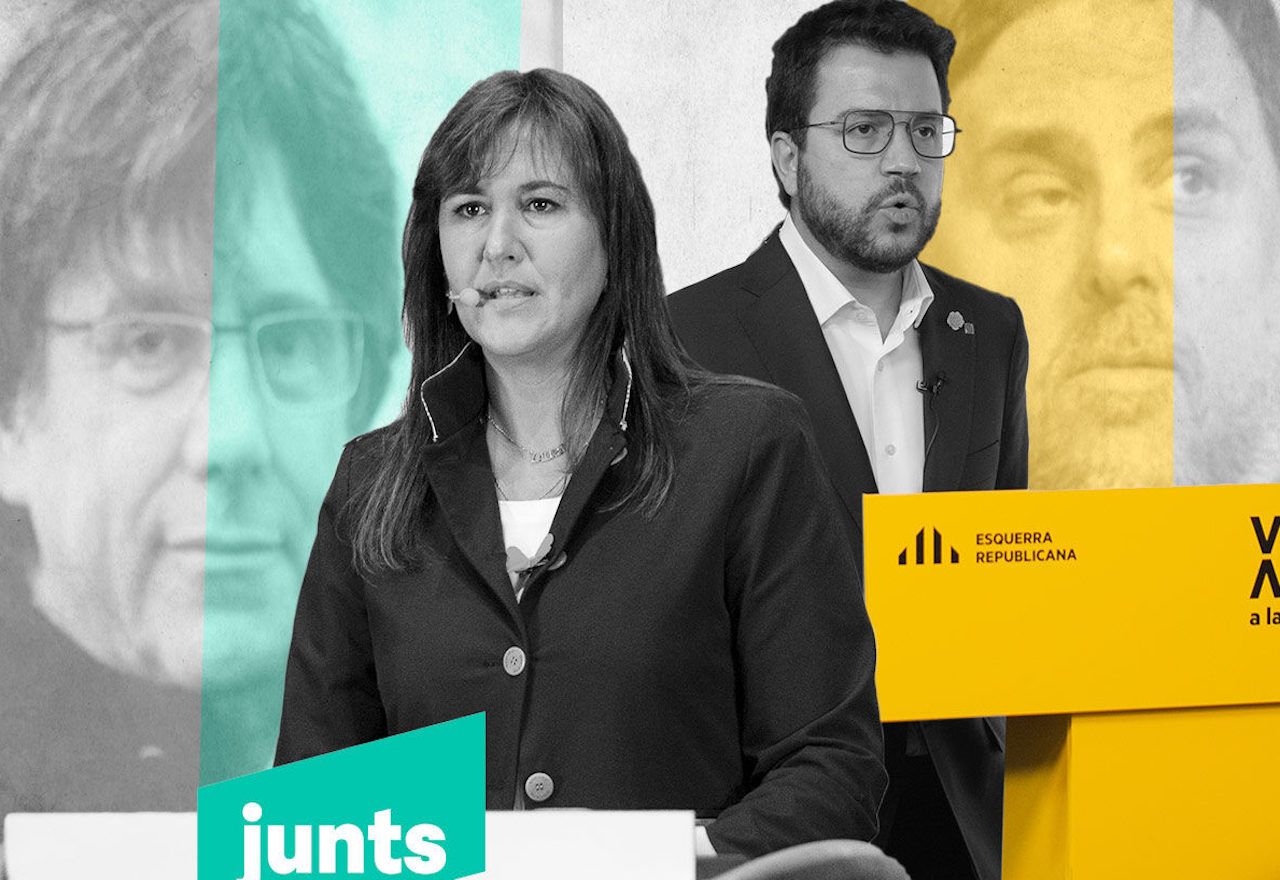 ERC deja al partido de Puigdemont a la cola de la negociación