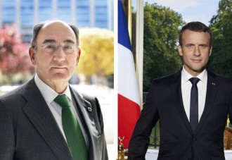 Macron, Scholz, von der Leyen y catorce presidentes de las principales empresas europeas se reunieron anoche para afrontar conjuntamente una respuesta a Putin