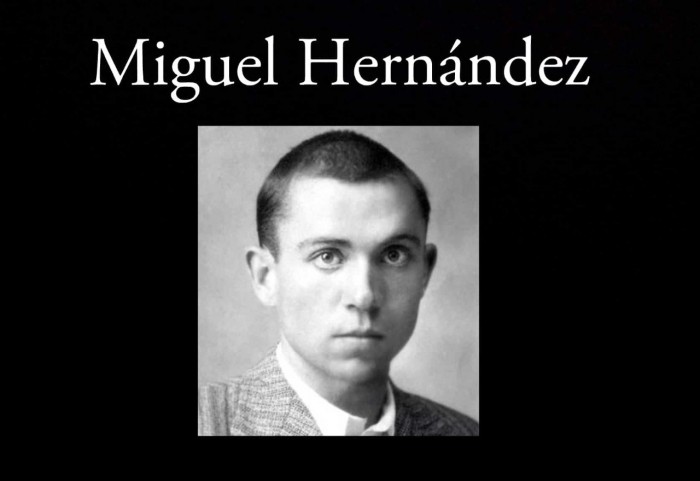 Miguel Hernández, el gran poeta español