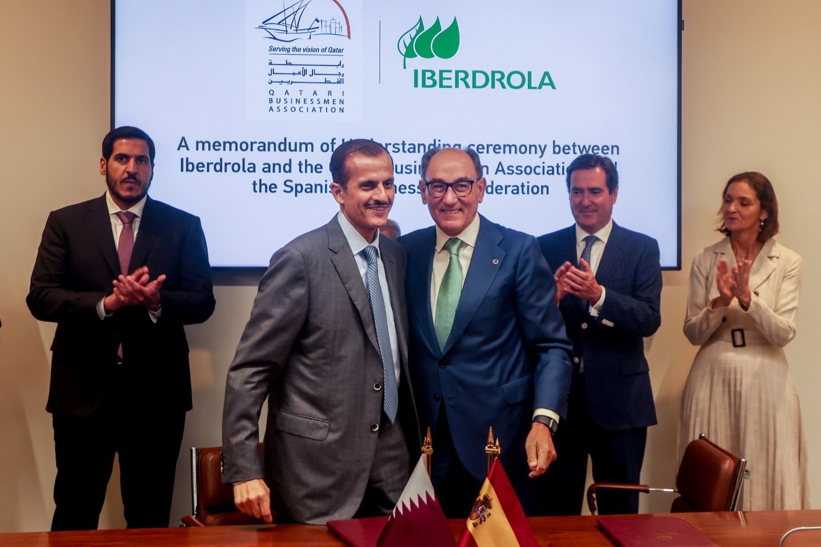 Acuerdo entre Iberdrola y Qatar