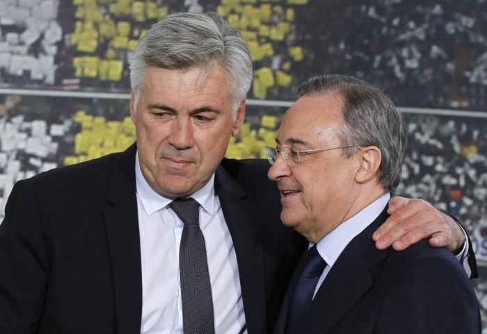 Ancelotti y Florentino, en guerra por un fichaje: el italiano le quiere en el Real Madrid sí o sí