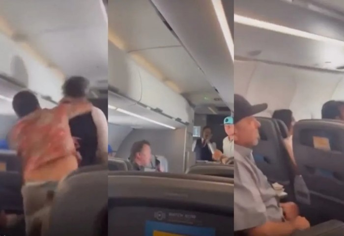 Un pasajero pierde los papeles en un avión: insulta, amenaza y agrede a un azafato en pleno vuelo