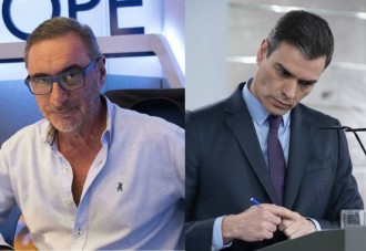 La brutal comparación que hace Carlos Herrera sobre Sánchez y su serie