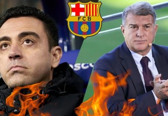 La cosa pinta fea en el Barça: Xavi se la juega a Laporta en el vestuario