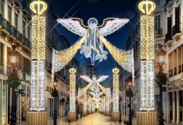 Las redes alucinan con las luces de Navidad de Málaga: no dan crédito a lo que ven