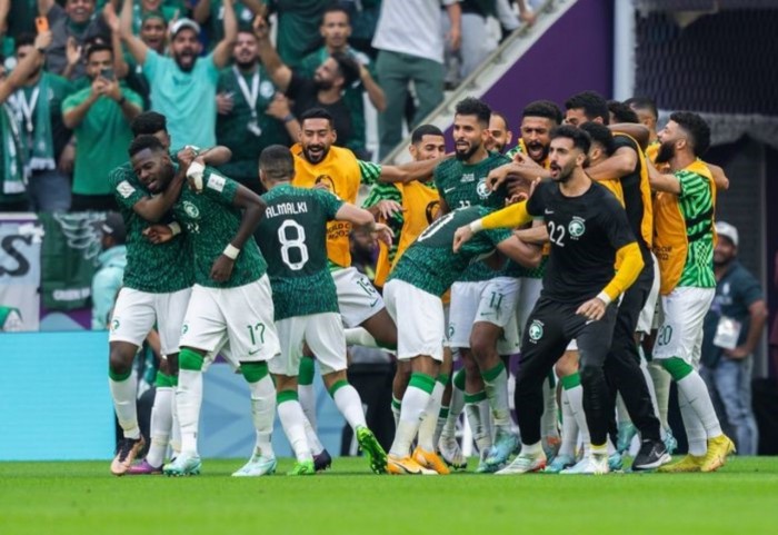 El inesperado regalo a los futbolistas de Arabia Saudí por ganar a Argentina: todos alucinan