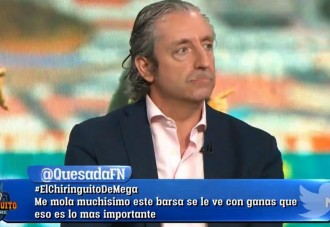 La última 'cagada' de Josep Pedrerol en 'El Chiringuito': es imperdonable