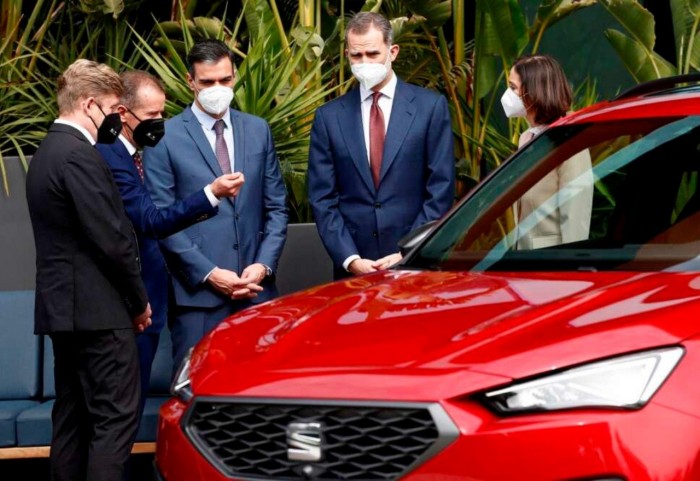 Así es el coche oficial de Pedro Sánchez, Felipe VI y otros líderes políticos